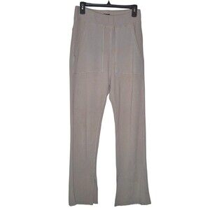 BDG Molly Waffle Knit Flare Lounge Wear  Natural Pants Size M Urban Outfitters